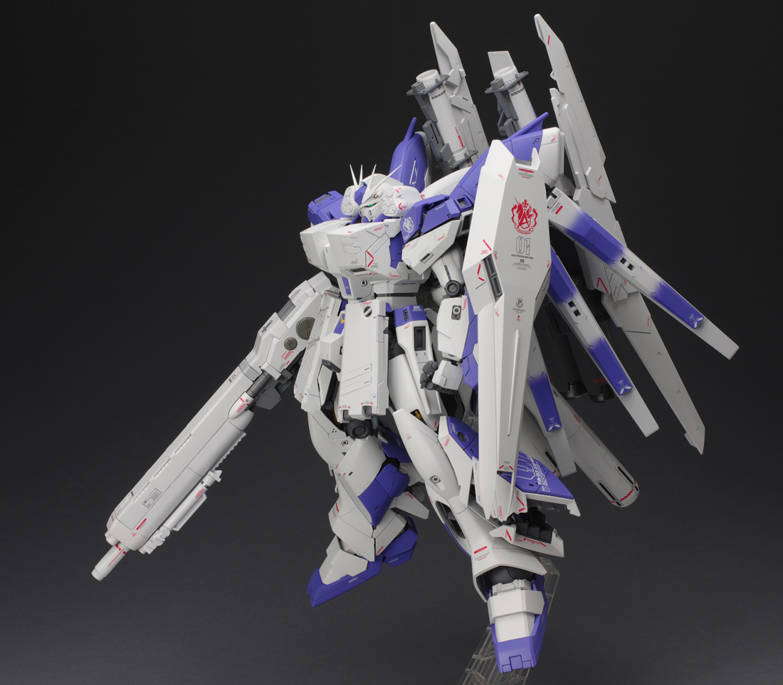 MG hi ν ガンダム hws メカニカルクリア-