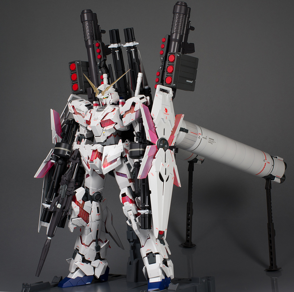 ヒート pg ユニコーンガンダム フルアーマー LEDユニット込