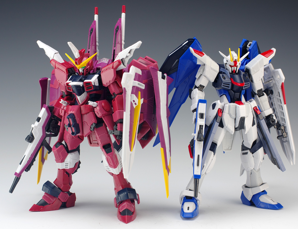 RGジャスティスガンダム&RGフリーダムガンダム - 模型製作用品