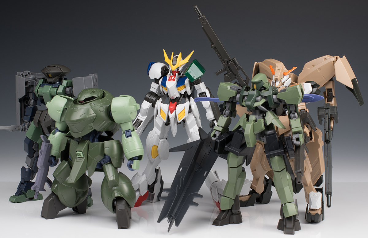 スタイリッシュシンプル ガンプラ HG 鉄血のオルフェンズセット