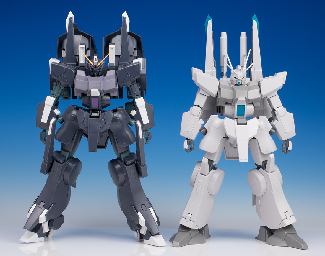 ピンク・ブルー HG シルヴァバレト HG シルヴァバレトサプレッサー 2機