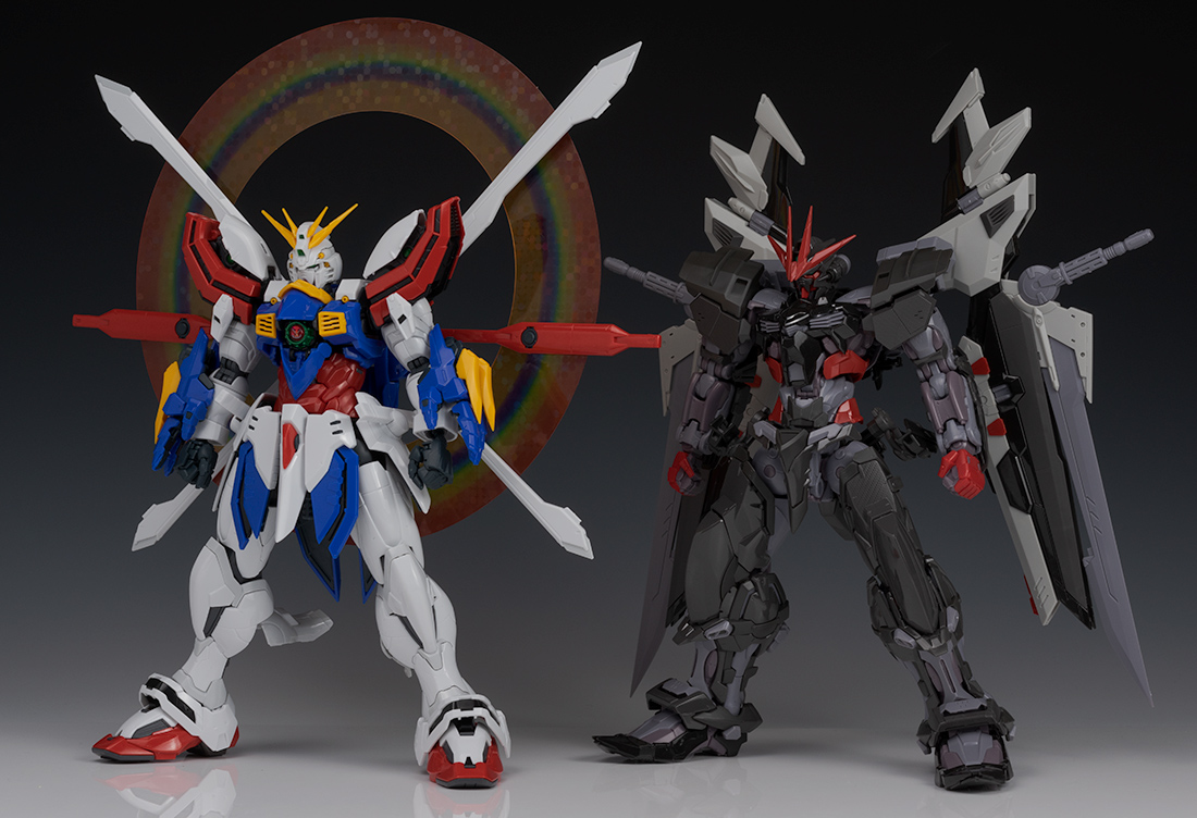 純正販売新品未開封　ハイレゾリューションモデル 機動武闘伝Gガンダム ゴッドガンダム 1/100スケール 色分け済みプラモデル BANDAI 機動戦士ガンダム