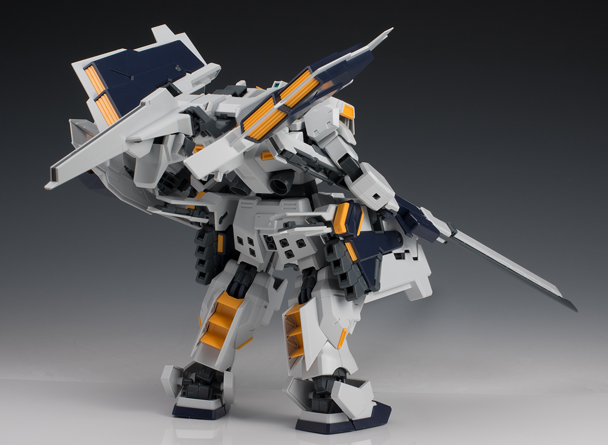 Mg Gパーツ フルドド ガンダムtr 1 ヘイズル改 用シールドブースター拡張セット レビューその２