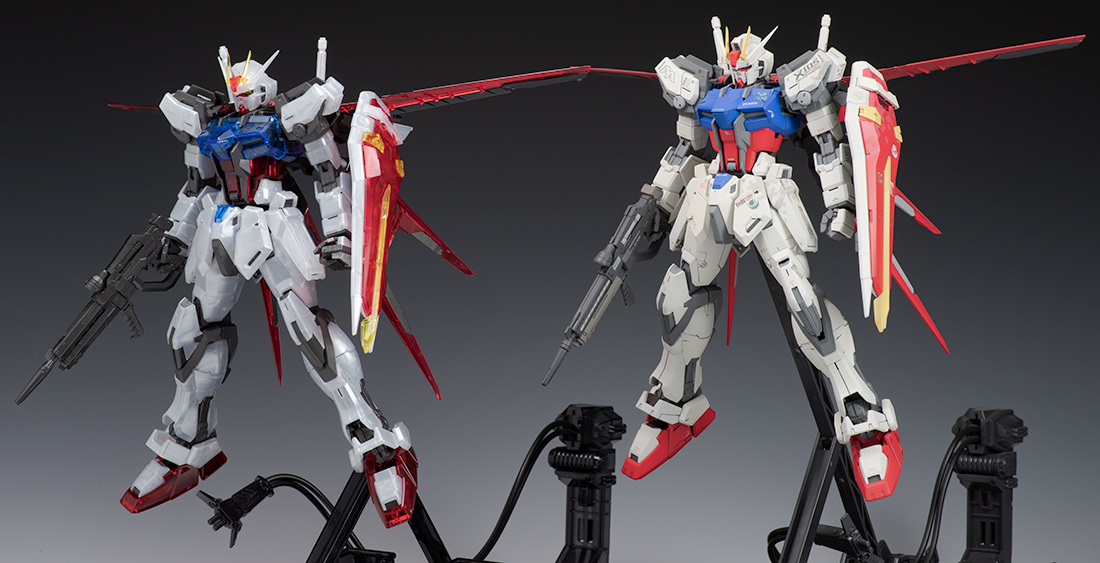 新品登場 完全改修☆ エールストライクガンダム Ver.RM MG 1/100