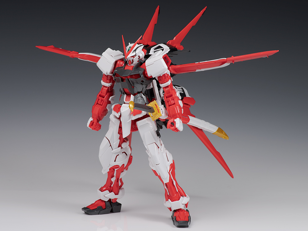 ガンプラ 完成品 MGガンダムアストレイ レッドフレーム フライトユニット-