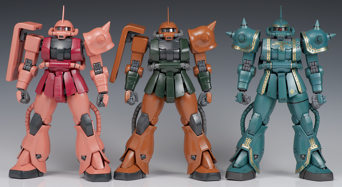 機動戦士ガンダム ＭＳＶ ＭＧ 1 100 MS-06FS ガルマ・ザビ専用 ザク 