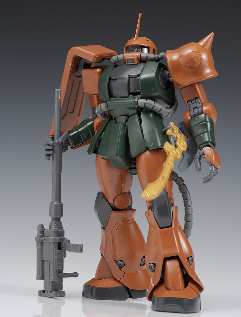 オイルペイント MG 1/100 ガルマ・ザビ専用 ザクⅡ 他ザビ家 4体セット