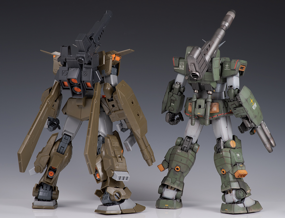 MG ガンダムストームブリンガー F.A （ジム・タービュレンス）塗装済