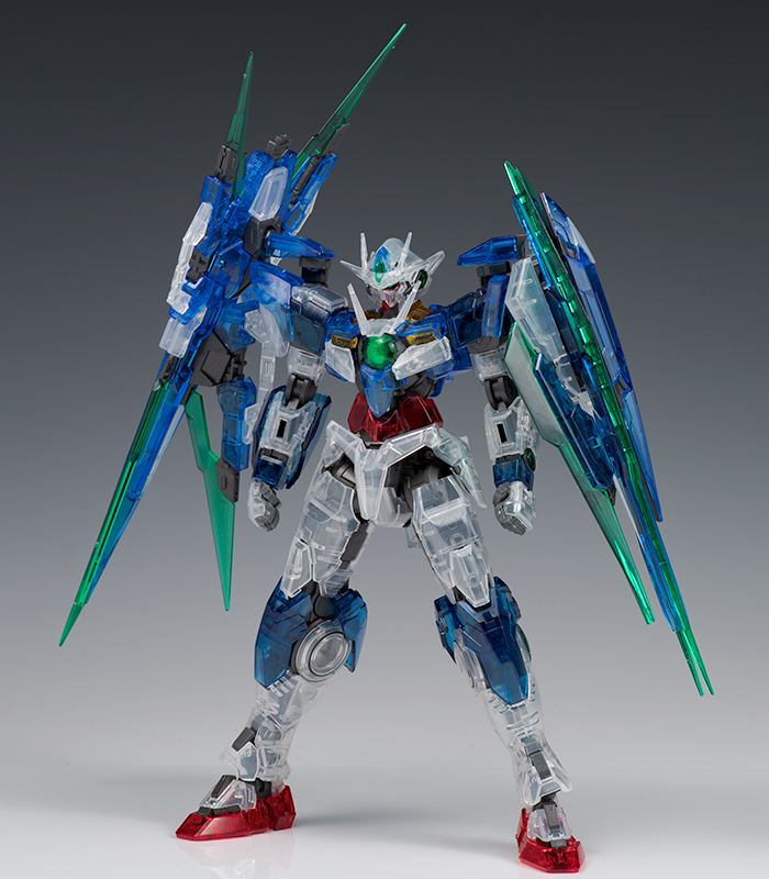 Rg ガンダムベース限定 ダブルオークアンタ フルセイバー クリアカラー レビュー