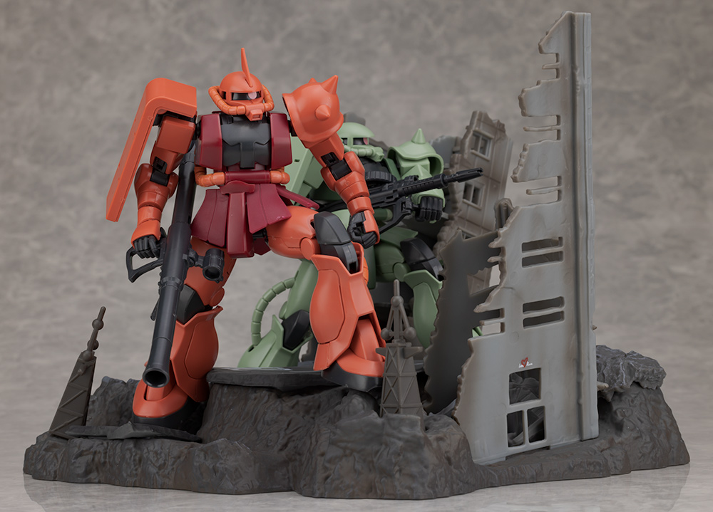 お1人様1点限り】 中古 GストラクチャーGS02 ジオラマ HG ニューヤーク 