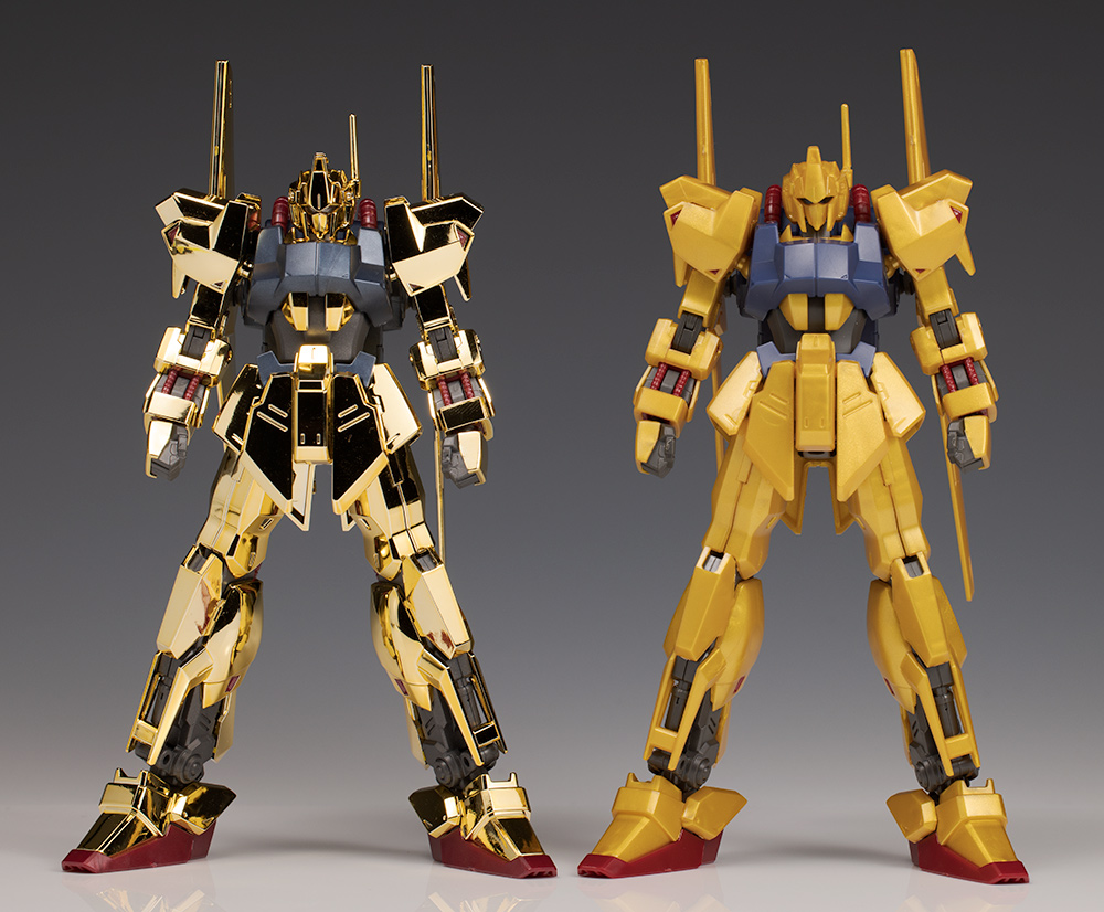 HGUC 【ガンダムベース限定】 百式［ゴールドコーティング］ レビュー