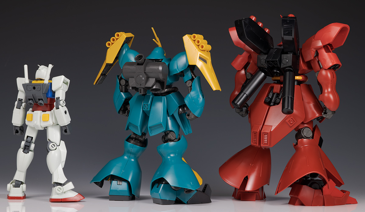 1 144 HGUC サザビー、ヤクトドーガ、ギラドーガ