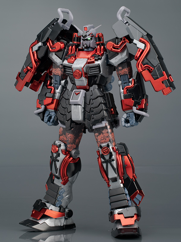 ＭＧ 1 100 真武者頑駄無 戦国の陣 黒衣大鎧プレバン - ゲームキャラクター