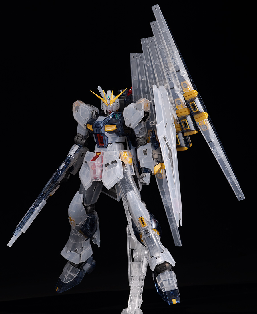 ガンプラ RG 1/144 νガンダムHWS+ サザビー☆クリアカラー2点セット