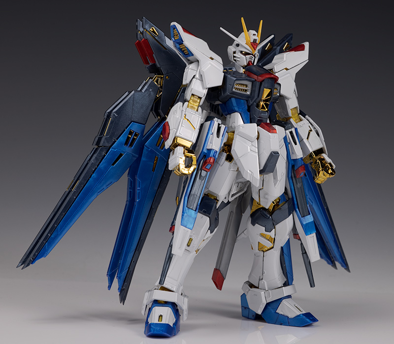 RG ストライクフリーダムガンダム チタニウムフィニッシュ 天空の翼