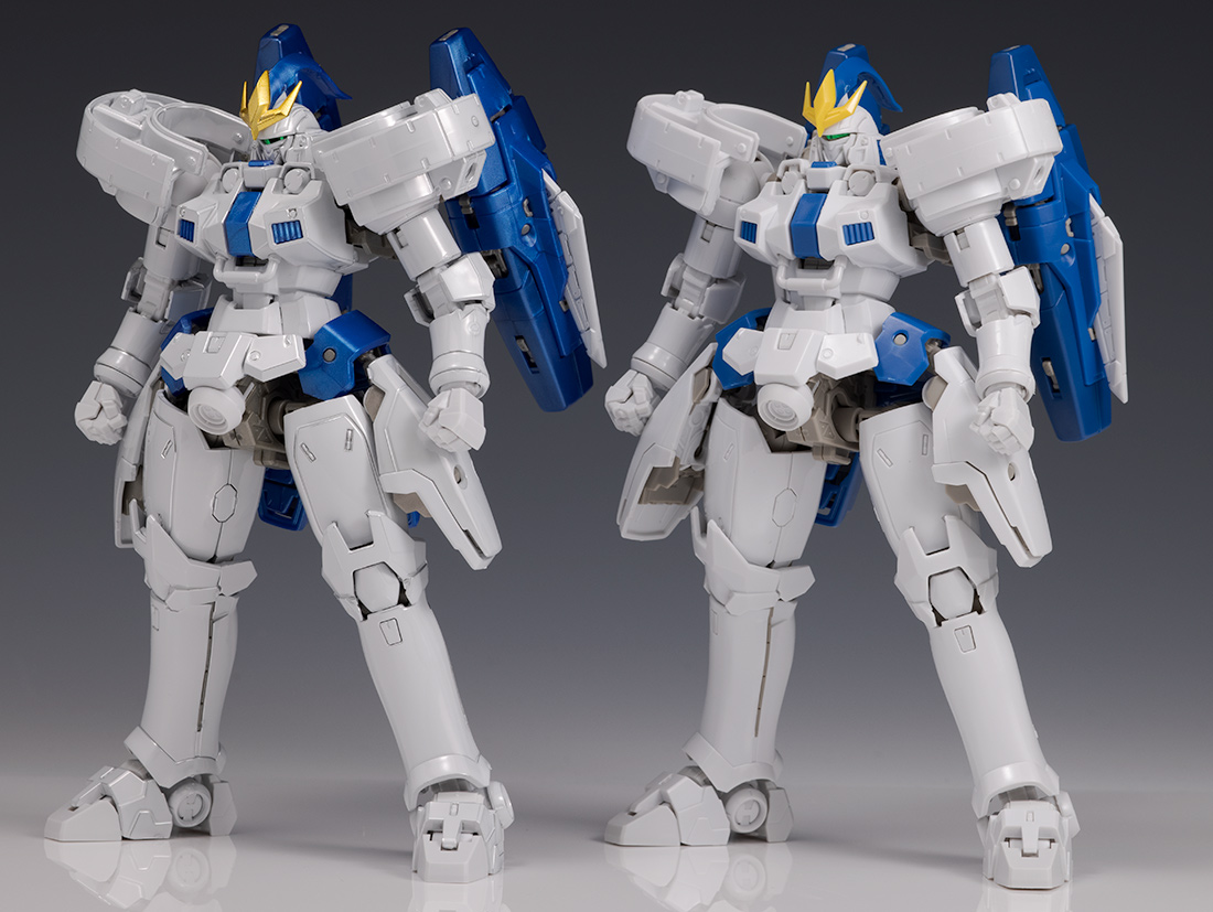 ＲＧ 1/144 トールギスⅢ チタニウムフィニッシュandウィングガンダム