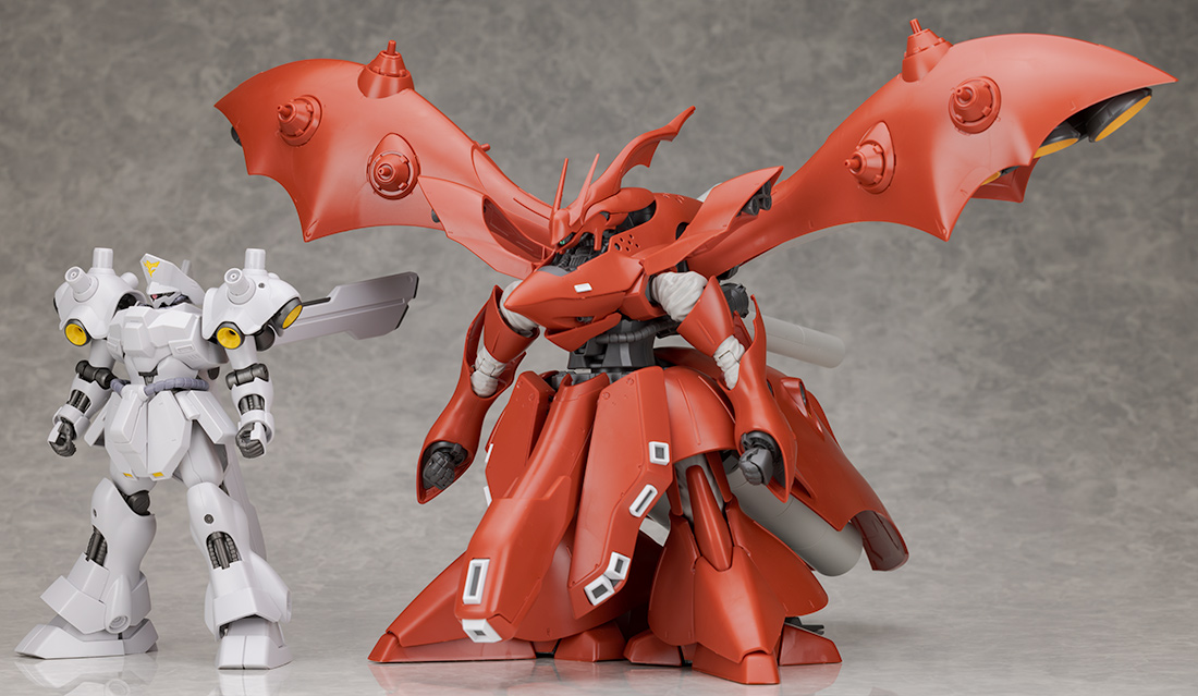 HG機動戦士ガンダム 逆襲のシャア サイコドーガ+ナイチンゲール 1/144 